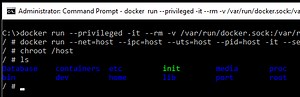 How to SSH into the Docker VM (MobyLinuxVM) on Windows