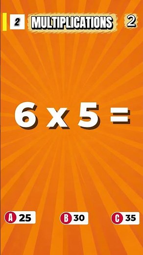 🧠 Multiplications Quiz (6–7–8–9) 🧠 | Fun Maths Quiz 🧮 #multiplicationtrick #multiplication #quiz