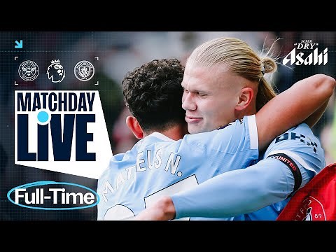 MATCHDAY LIVE! Pep records his 250th Premier League win! | Brentford 0-1 Man City | Premier League