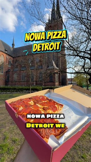 Detroit Pizza Wrocław - hangover-friendly or a good alternative to Napoletana? #wroclaw