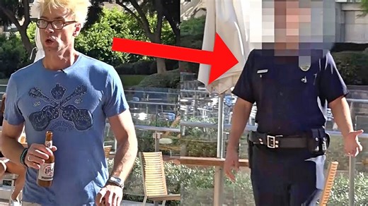 Best Angry Cop magic pranks filmed in public places