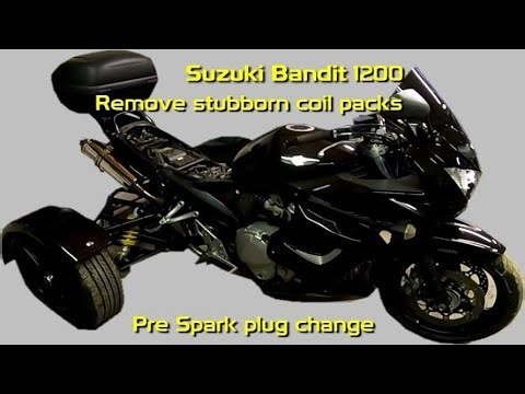 Suzuki Bandit 1250 2009 Coil pack removal