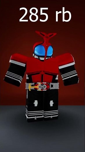 Make Kamen Rider Kabuto In Roblox [Kamen Rider Kabuto] #shorts