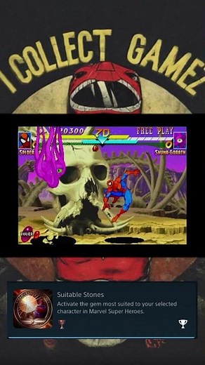 "How to Unlock the 'Suitable Stones' Trophy Fast in MARVEL vs. CAPCOM Fighting Collection!" #trophy
