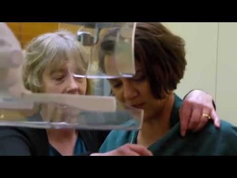Watch Jackie Clarke's mammogram