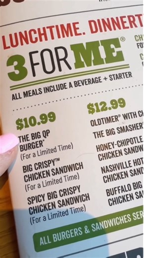 The Chili’s 3 for Me deal stays undefeated. 🏆 Starter huge burger fries drink for $10.99 is such a good deal and the perfect way to treat yourself even if on a budget! Comment YUM and we’ll send over more details how to score FREE chips and salsa on every visit! | Hip2Save