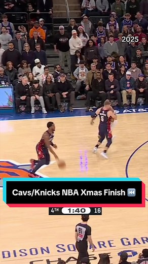 Cavs vs. Knicks Christmas Finish: Insane Game-Winning Moment