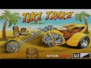 Tiki (Halloween) Trike 1:25 Scale MPC #894 -Model Kit Build & Review