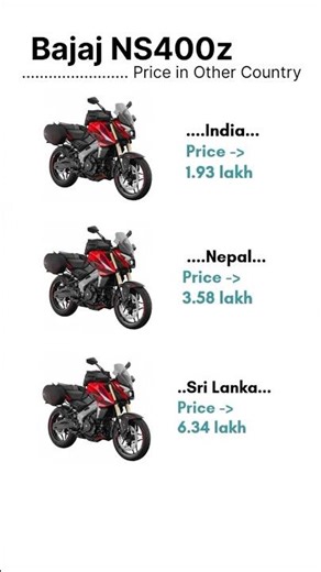 Bajaj NS400z price in india and other country 🤔😮# Bajaj NS400# by Power Explorer