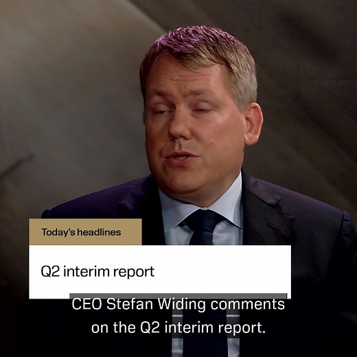 In the latest episode of Studio Sandvik, President and CEO Stefan Widing reflects on our Q2 performance, sharing insights on market developments and business resilience. Despite the challenging geopolitical- and macro environment, we have delivered a strong second quarter. Order intake grew by 10% organically and reached an all-time high, while revenues increased by 3%. We also cover major mining equipment orders and the launch of a new surface drilling production line in Tampere, which increase