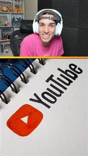 🟡 Drawing the YOUTUBE logo