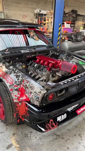 Corvette V8 LS3 Engine Upgrades for BMW E30