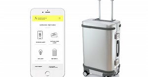 Samsara: The World's First Aluminum Smart Suitcase