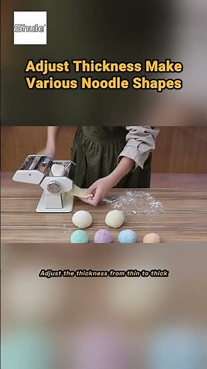 Easy Pasta Making with Manual Noodle Maker: Fun for Kids & Family!