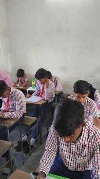 Today's exams for class six,seven,eight,nine