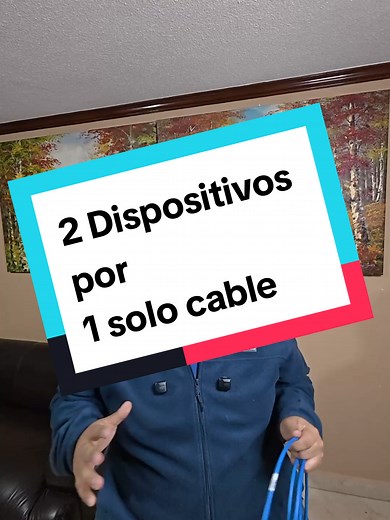 Conecta dos computadoras con un solo cable