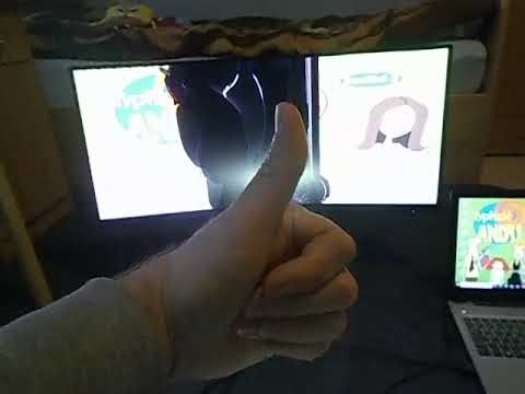 halb deferckter gaming pc monitor vorstellungs video :)