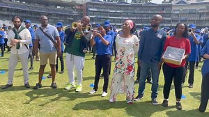 I wonder who is responsible for that one false note at this flawless event today at Wanderers Stadium. We should work hard to make sure that every school has a field band in SA, let’s put a trumpet instead of a gun in the hands of our youth. | Gayton Mckenzie