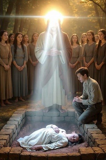 Jesus Raises the Dead – A Peaceful Biblical Resurrection Scene in Nature