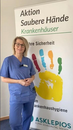 Hygiene specialist Katrin: Why hygiene is so important in hospitals! | Asklepios #shorts