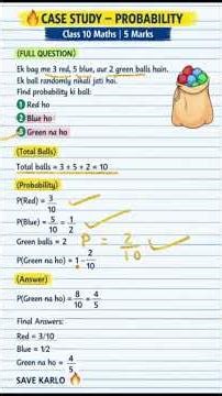 👉 Class 10 Maths Case Study 📊 | All Boards | Important Questions 💯🔥#shorts