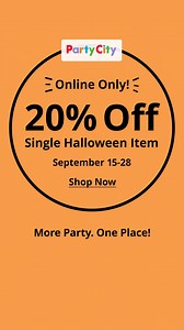 Save big on spooky fun with code GHOST20. Online only. Shop Costumes, Skeletons & Animatronicsnow. Free Delivery on $59+ | Party City | Facebook