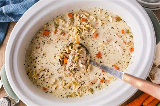 Better than classic chicken noodle soup - Make it Creamy!