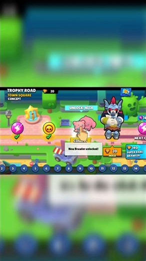 NEW TROPHY READ??😱🔥🎁 #brawlstars