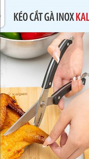 Review Kéo Cắt Gà Kalpen KN5 24.5cm Chuẩn Đức: Cấu Tạo Kháng Lực Cắt Như Thế Nào Cho Chuẩn Đức 🇩🇪 ?