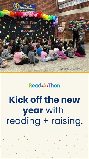 Make the new year a season of reading raising. 📚💰 Book your Read-A-Thon for early 2026 today: https://hubs.la/Q03WK-ch0 | Read-A-Thon