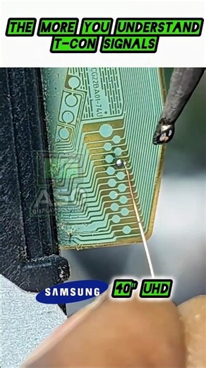 4K UHD Samsung TV no display fix by flying wires #DreamTrackAI Suspense Electronic