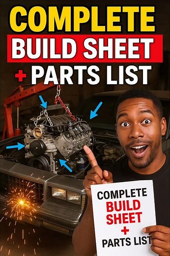 “LS Engine Swap G-Body — The Step-by-Step Install That Changes Everything! 💪🔥”