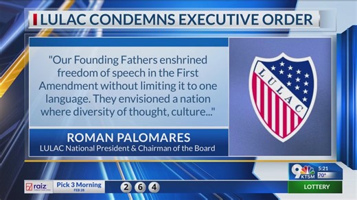 Trump to sign order to make English official language of U.S.