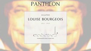 Louise Bourgeois Biography | Pantheon