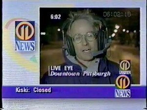 WPXI Nightbeat 1-3-94 snowstorm