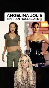 What body type does Angelina Jolie have? How to achieve an hourglass figure?