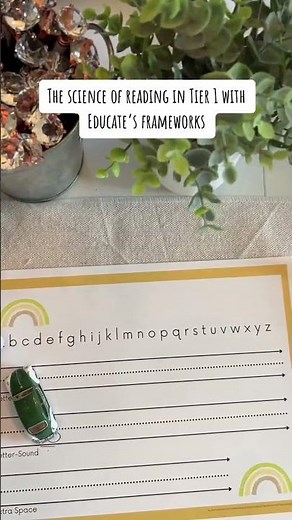 The bingo daubers add extra fun to Educate’s Tier 1 framework