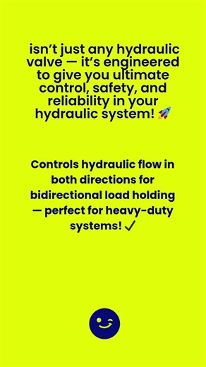 SCREW FIXING DOUBLE ACTING PILOT OPERATED CHECK VALVE – VBPDE-FLV | HFD Hydraulic