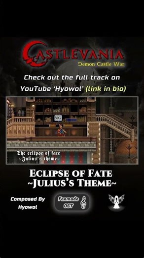 Castlevania: Demon Castle War OST - Eclipse of Fate ~Julius's Theme~ | Fan-Made