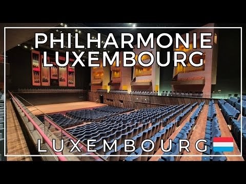 Inside the Philharmonie Luxembourg with Backstage Access - Walking Tour - Concert Hall