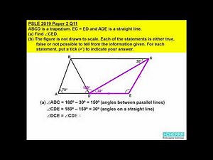 Solving PSLE 2019 Maths Paper 2 Question 11 | Math | Cher Online