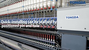 Tongda ring spinning machine FA1569E factory shooting video. It has quick installation, With E-Drafting system, Maximum spindle number up to 1824 spindles, with auto doffer, spindle speed upto 25000 rpm, doffer time less than 3 minutes, equipped with Pinter ISM. #Ring spinning machine#Tongda ring spinning machine | Shandong Tongda textile machinery Group limited | Facebook