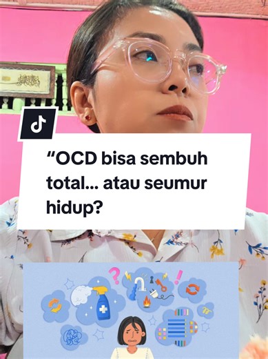 “OCD bisa sembuh total… atau seumur hidup?” Kabar baik: Dengan terapi obat, banyak pasien OCD membaik signifikan. Gejala bisa turun drastis, bahkan remisi. Semakin cepat ditangani → prognosis makin baik. Tanpa terapi, OCD cenderung kronis dan naik-turun. OCD bukan hukuman seumur hidup. Otak bisa berubah, gejala bisa membaik. Cari bantuan = langkah kuat. Save & share biar makin paham. 📚 Daftar pustaka: Eisen JL et al. Long-term course of OCD. J Clin Psychiatry. 2013. Stein DJ et al. Obsessive-co
