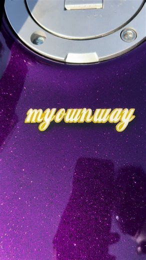 NEW✨CB400SF #cb400sf #スーフォア #cb #バイク好き #カスタムペイント#紫白 #塗装 #ラメラメ塗装 #長崎 #マーシャルヘッドライト