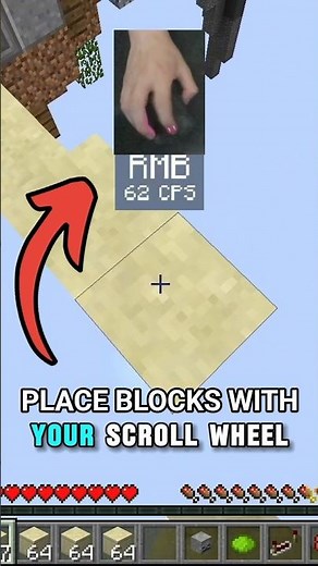 How to Place Blocks with Scroll Wheel 😳