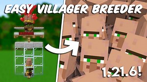 EASIEST Villager Breeder in Minecraft 1.21.6 Tutorial Hey guys, in this video I show you how to make a very easy villager breeder which gives a lot of villagers and doesn't require a lot of recourses! This tutorial shows you how to make an EASY VILLAGER BREEDER In Minecraft 1.21, but it works on older versions as well! With this farm you can get tons of villagers in Minecraft. This is a villager farm villager breeder. You can build this in survival. Design by zinjy: https://www.youtube.com/@zinj