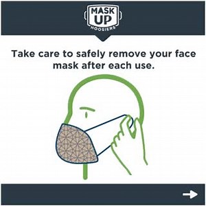 11K views · 105 reactions | ISDH recommends that we all #MaskUpHoosiers and wear a cloth face mask when in public. Make sure that you safely put on and remove your face mask and wash your hands afterward. #INthistogether | Indiana Department of Health | Facebook