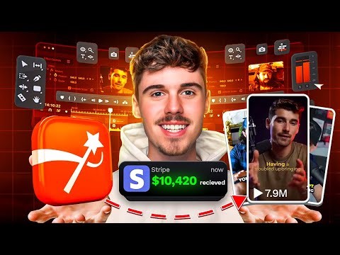 Make $10,000/m With This AI Video Editor | Submagic Tutorial