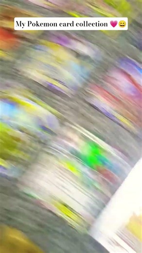 my Pokemon card collection 💗😄