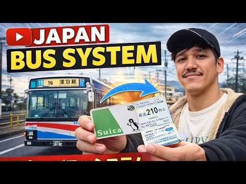 How Japan Bus System Really Works 🇯🇵 How to use japan local bus
